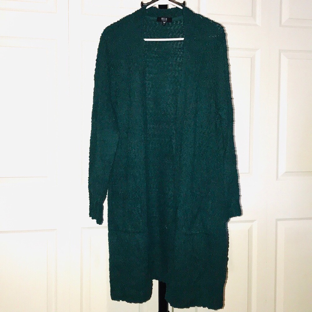 Modern Canvas Emerald Cardigan